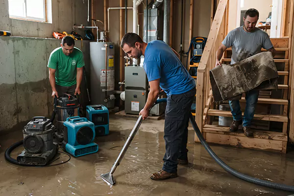 Basement Flood Cleanup Spanaway