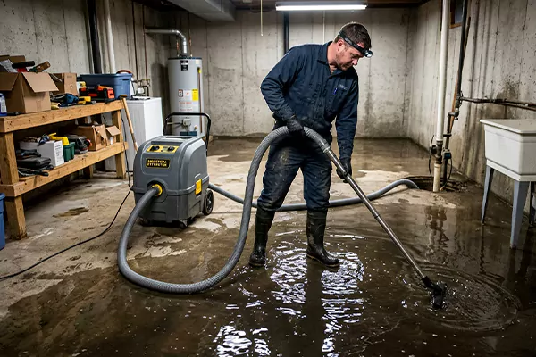 Basement Water Removal Spanaway