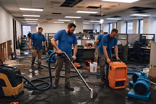 Commercial Water Damage Restoration Spanaway, WA