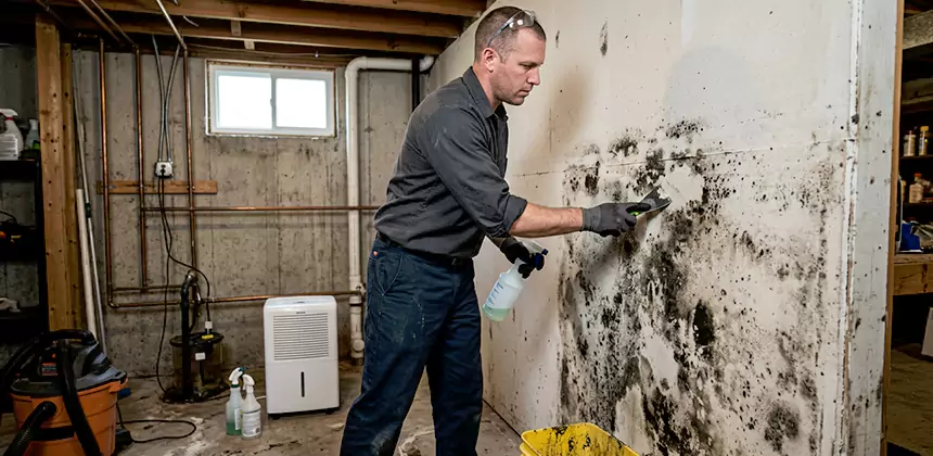 Black Mold Removal From Walls in Spanaway