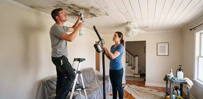 Ceiling Mold Treatment in Spanaway