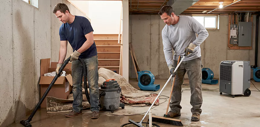 Basement Flood Water Removal in Spanaway