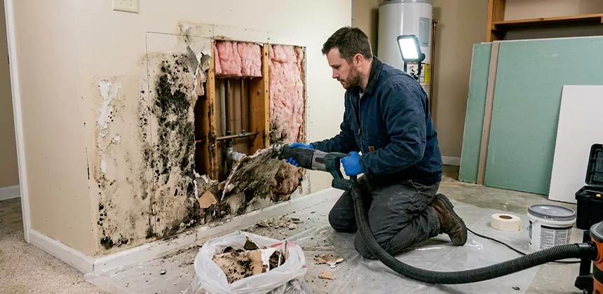 Black Mold Drywall Repair in Spanaway