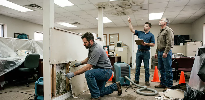 Commercial Mold Damage in Spanaway
