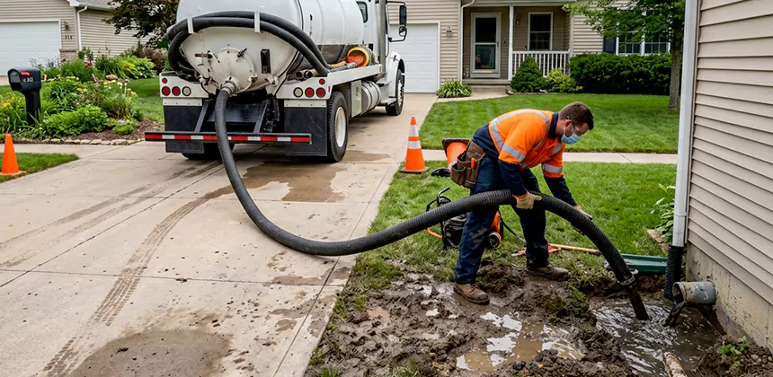 Sewage Water Removal in Spanaway