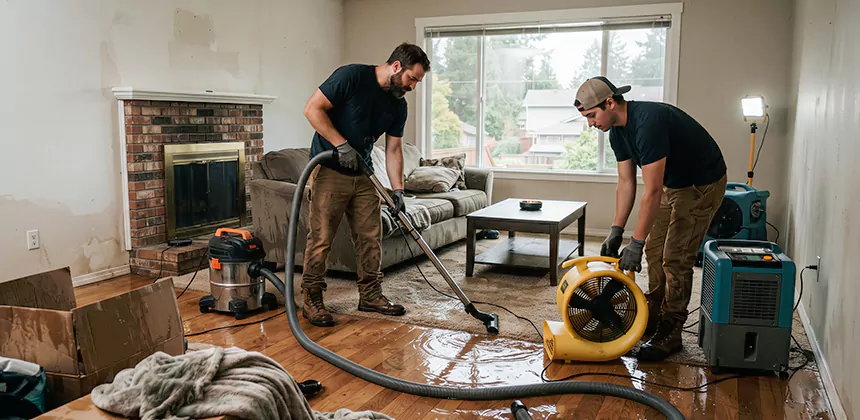Water Cleanup in Spanaway